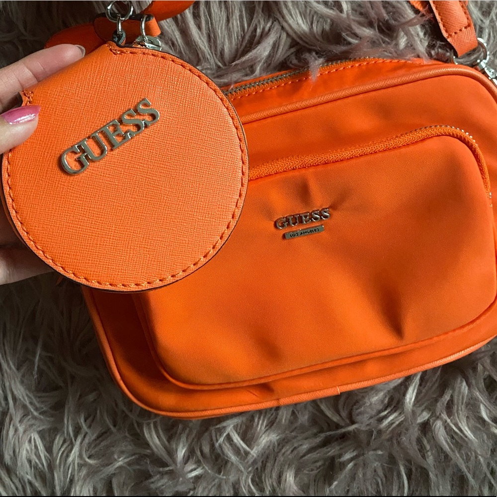 Orange Guess Crossbody